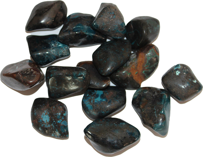 Shattuckite with Copper 250g. Bag