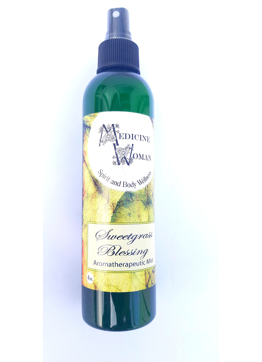 Sweetgrass Liquid smudge 8oz. 236 ml